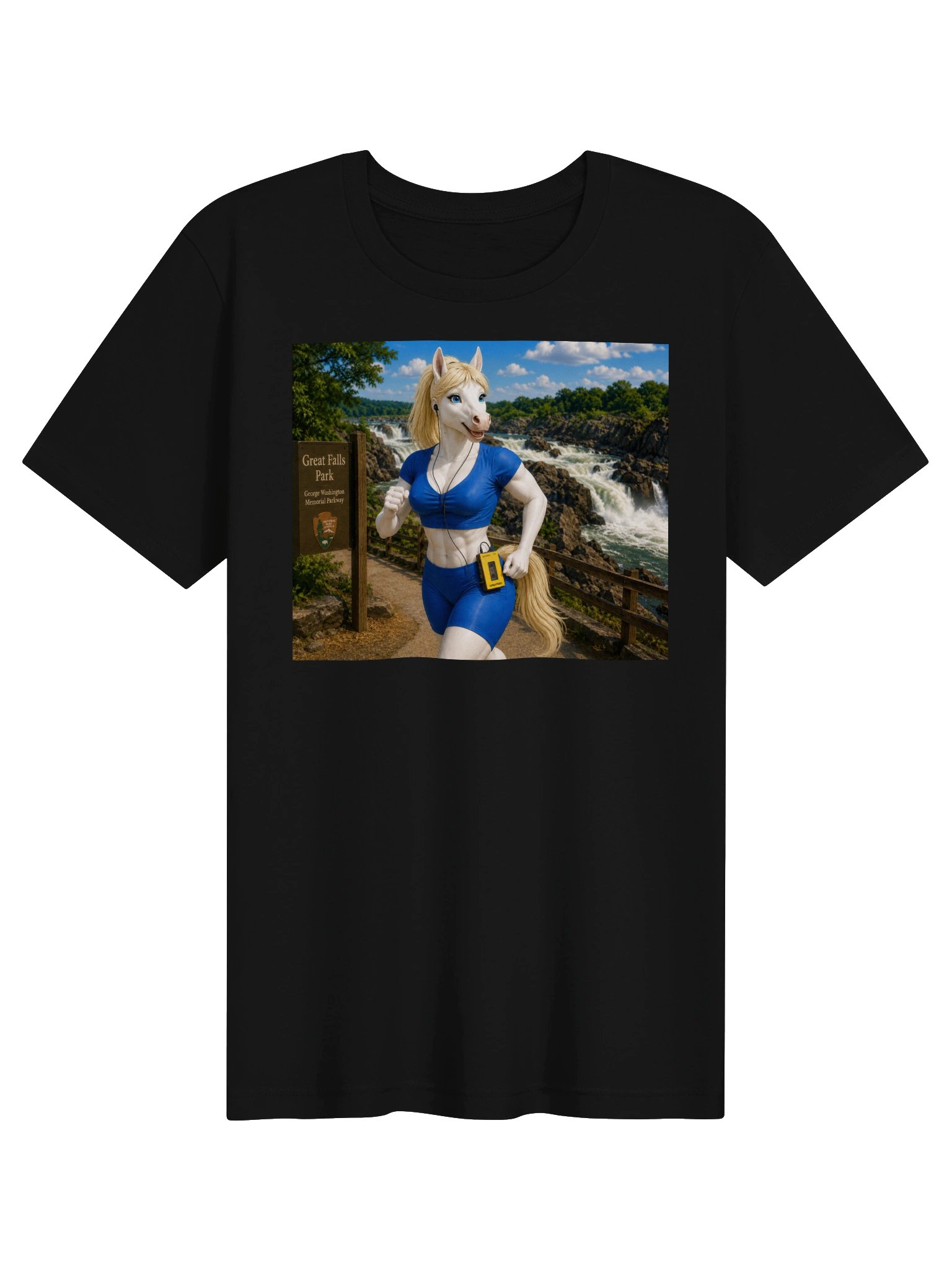 Mystery Mare Jogging Shirt. product image (1)