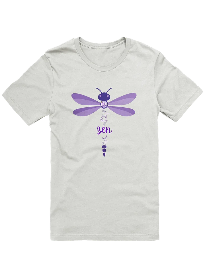 ZEN Dragonfly -light colored shirt product image (3)