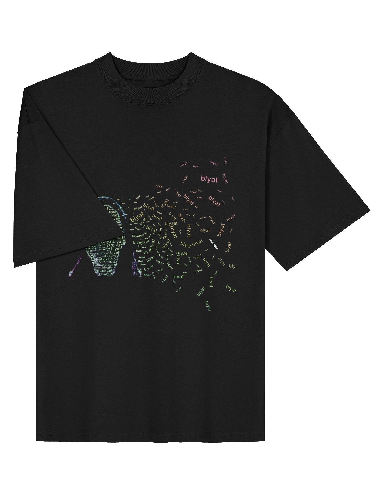 Obushook Glitch Matrix Tee product image (7)