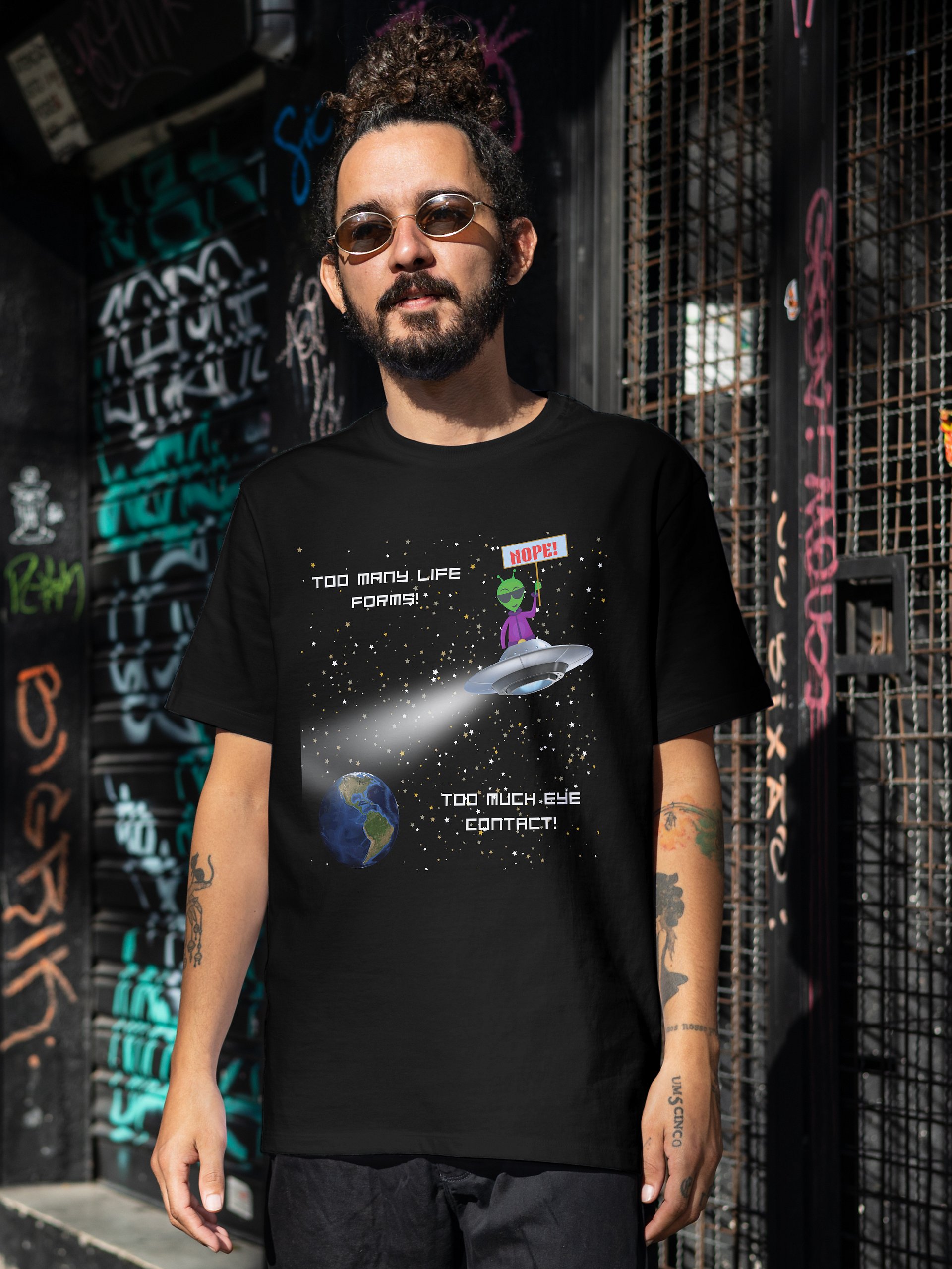 Anxious Alien T-Shirt product image (4)