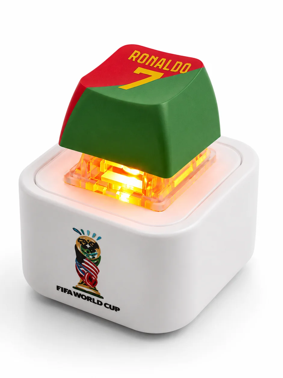 Cristiano Ronaldo #7 Portugal Mechanical Keyboard Keycap | Limited Edition 2026 product image (2)