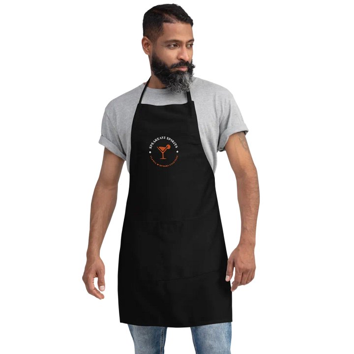 Speakeasy Spirits Circle Logo Apron product image (1)