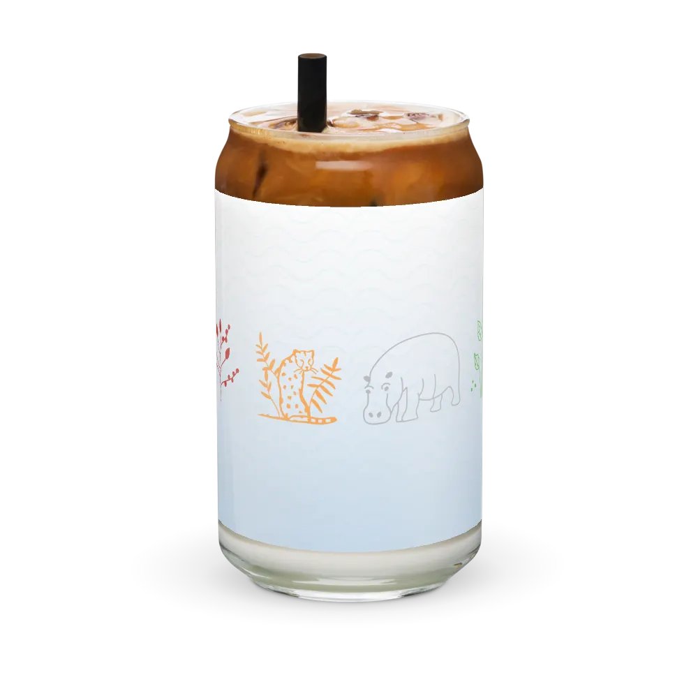 Savanna Serenity Can-Shaped Glass product image (11)