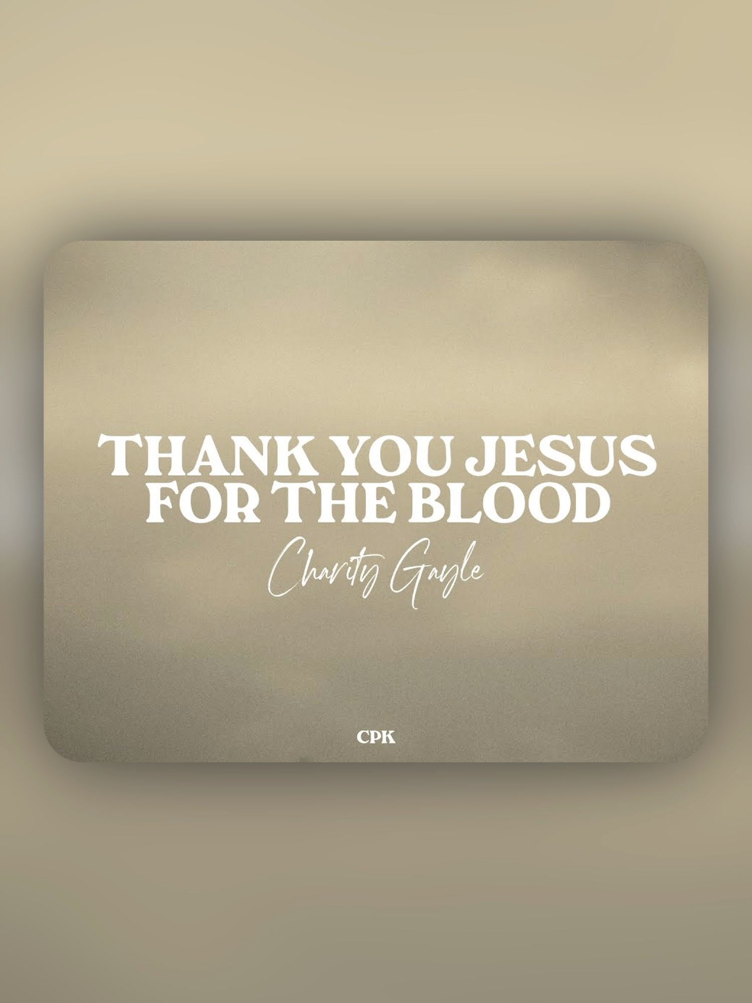 Thank You Jesus for the Blood product image (1)