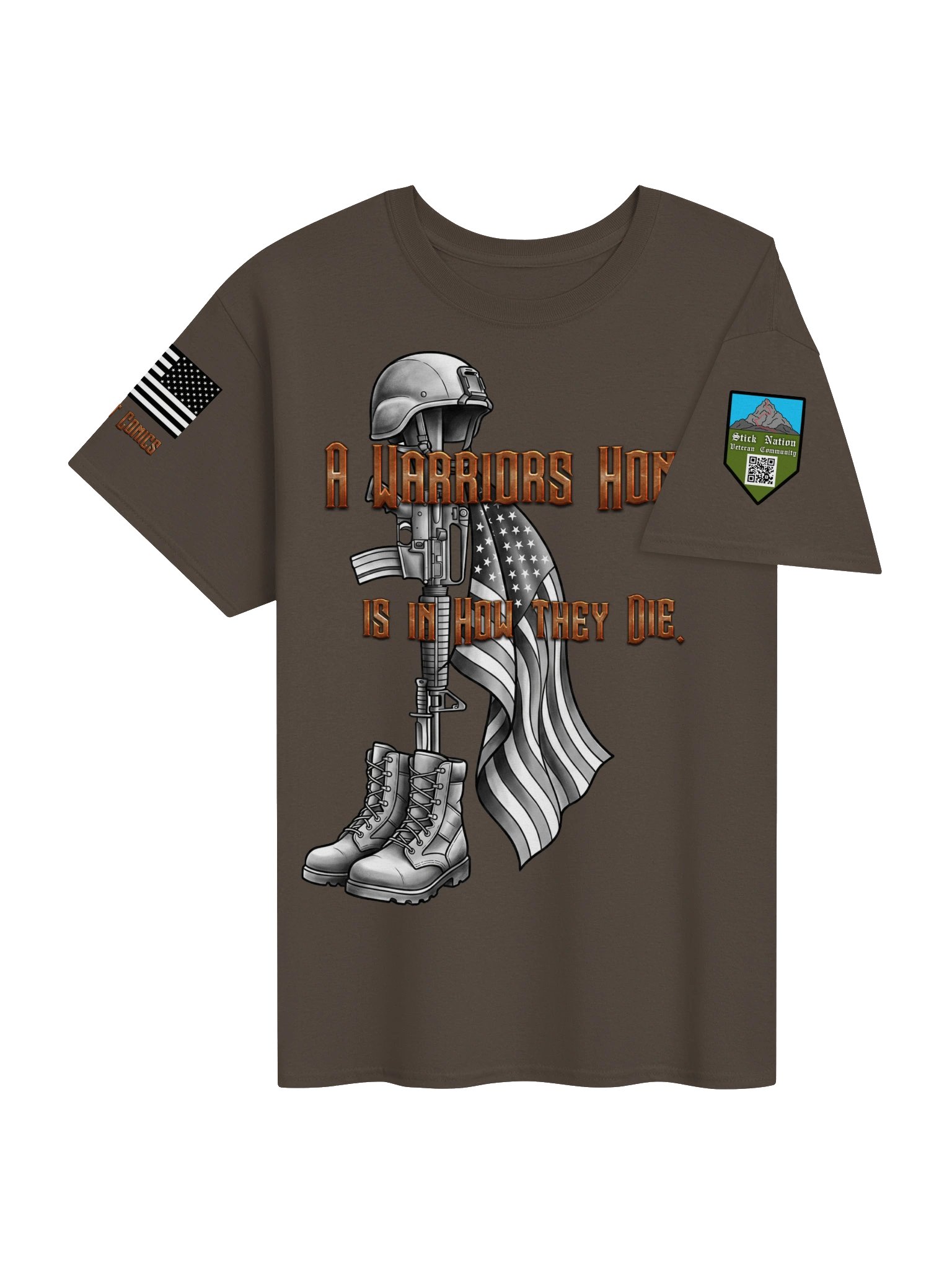 Warrior Honor Memorial Shirt product image (4)