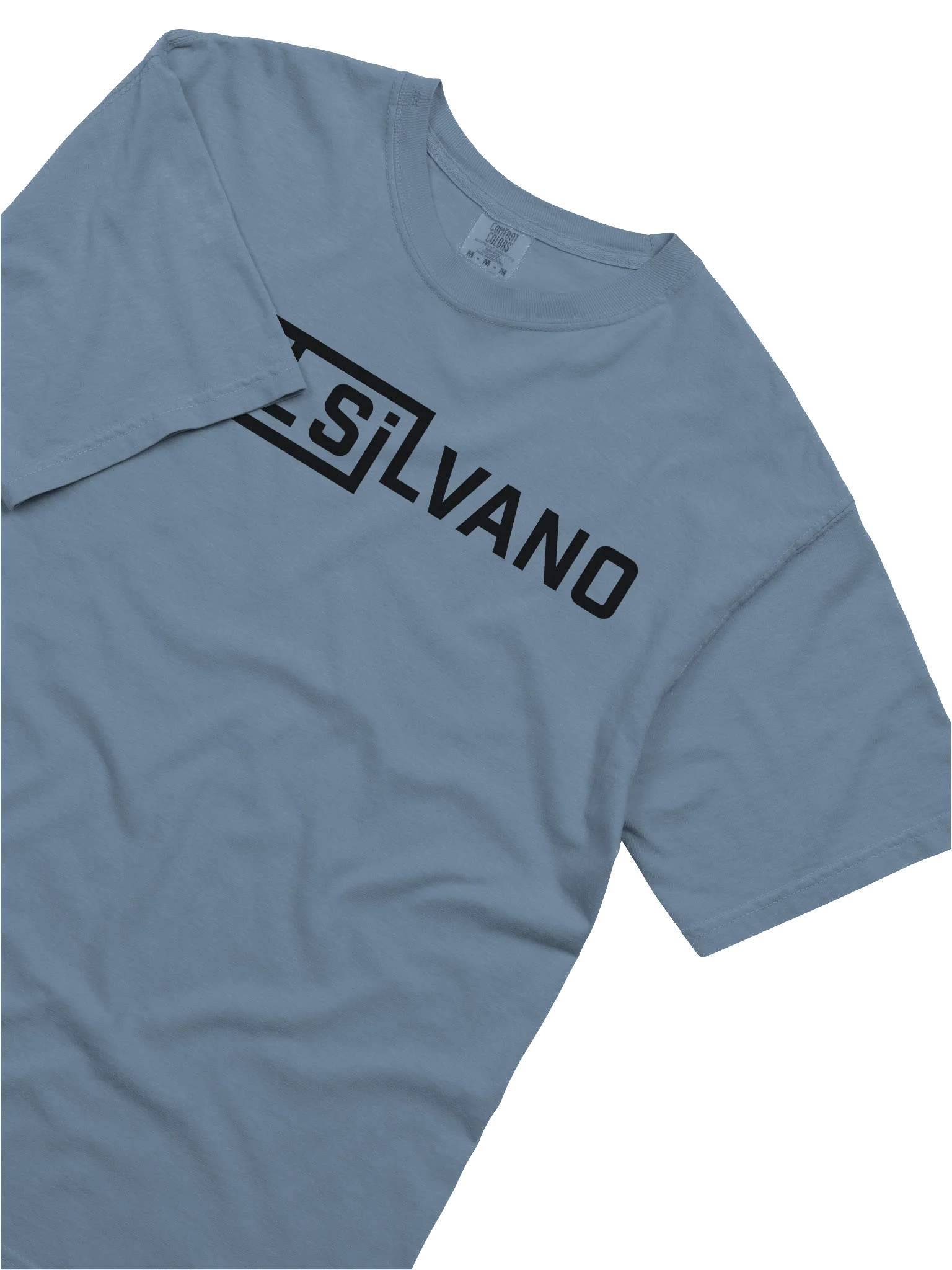 printed logo tee black on light product image (43)
