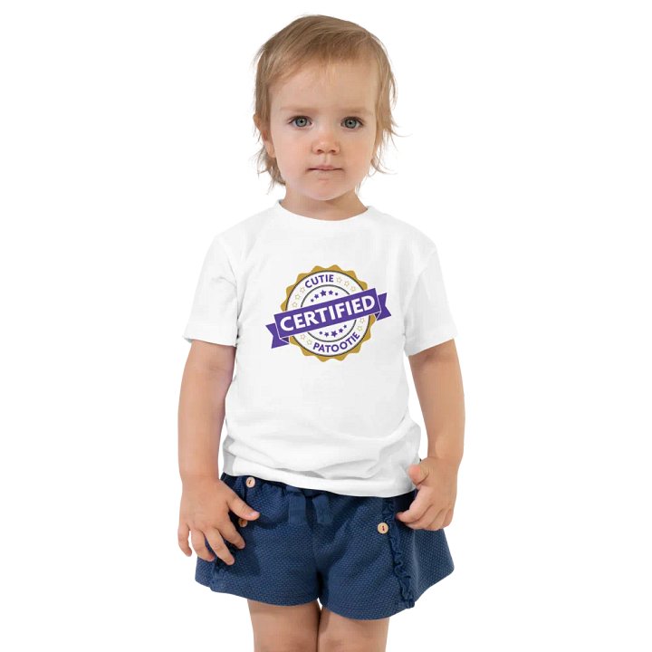 Certified Cutie Patootie Toddler T-Shirt product image (1)