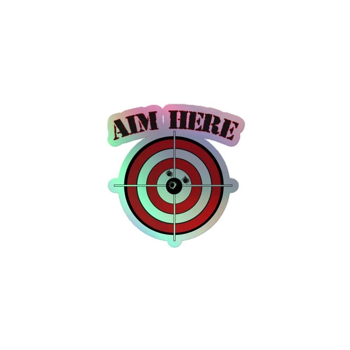 Bullseye Holographic Sticker Set product image (1)