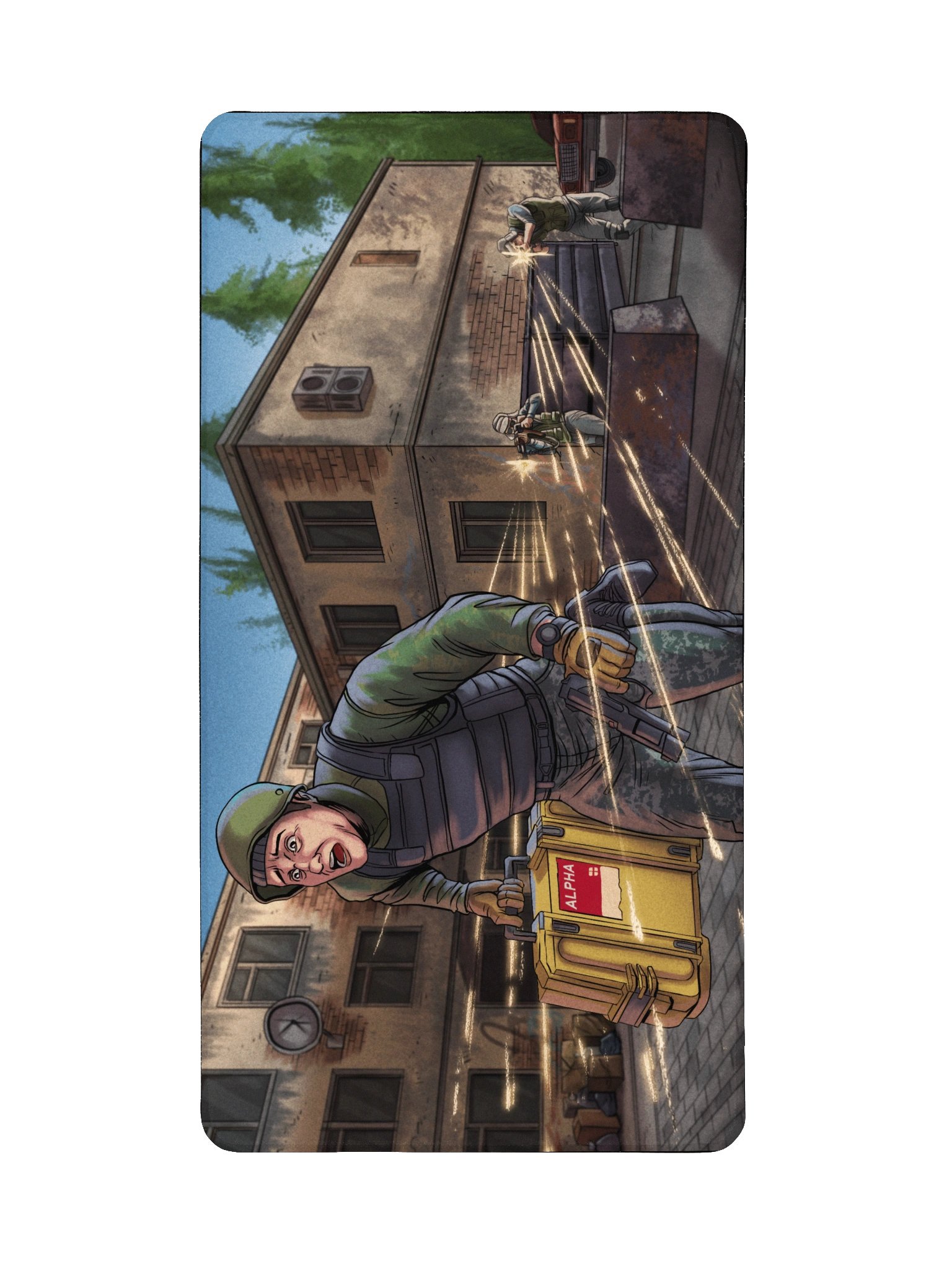 'Level 1' Desk Mat (15.5" x 31.5") product image (2)