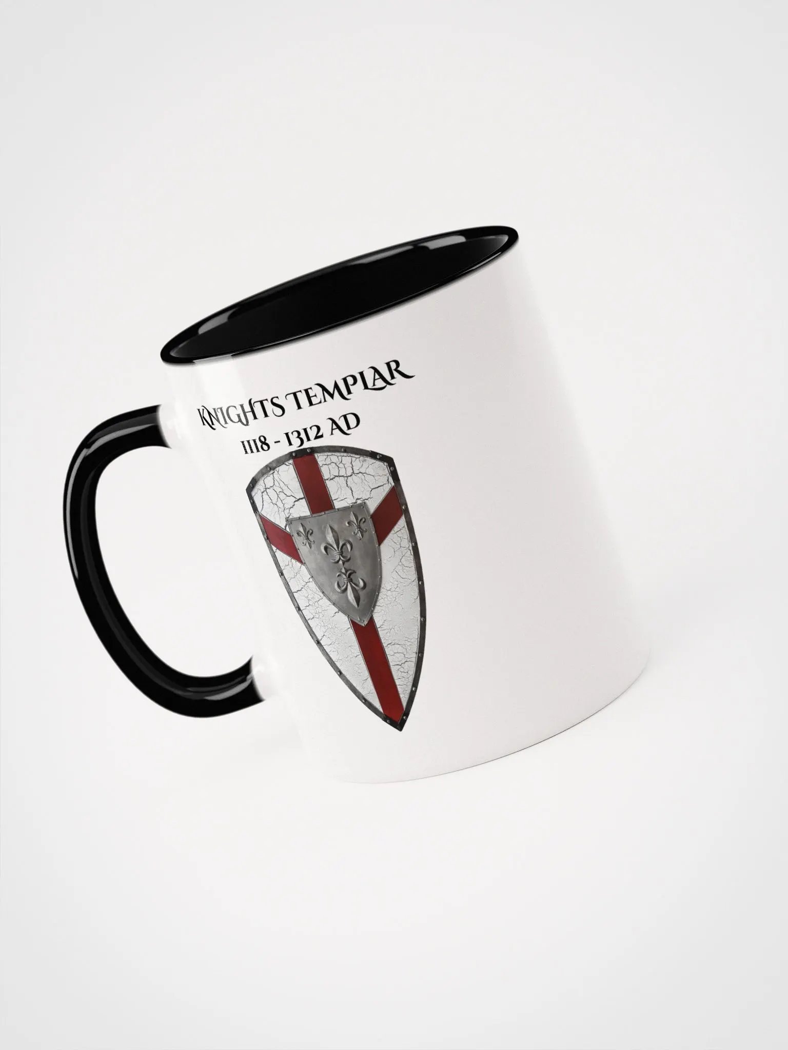 KNIGHTS TEMPLAR 1118 - 1312 AD Shield Ceramic Mug product image (34)