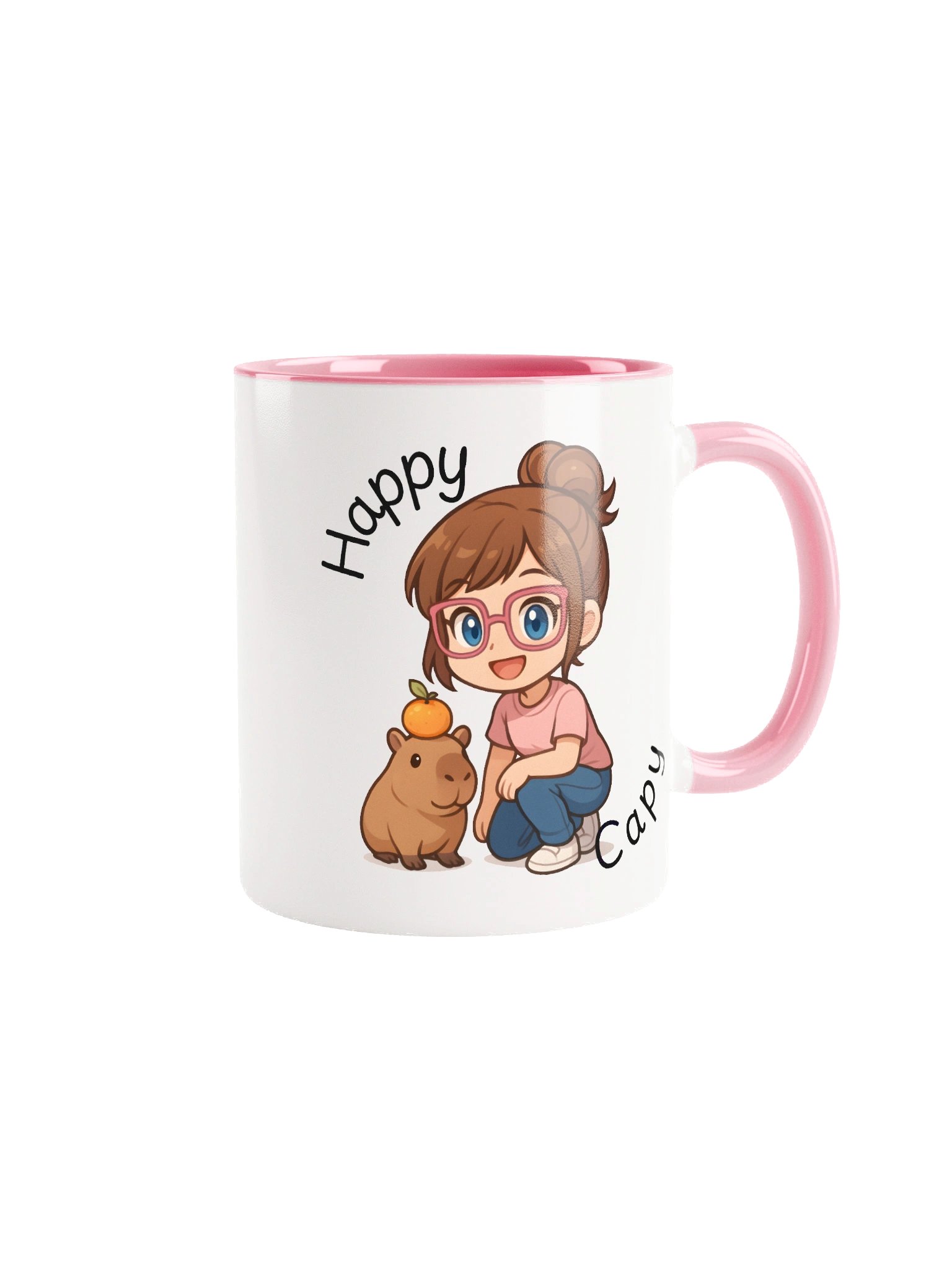 Happy Capy Ceramic Mug product image (1)