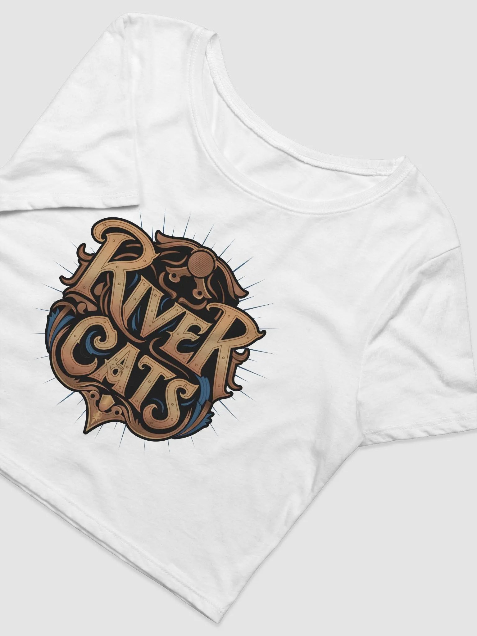 River Cats Crop Top product image (6)