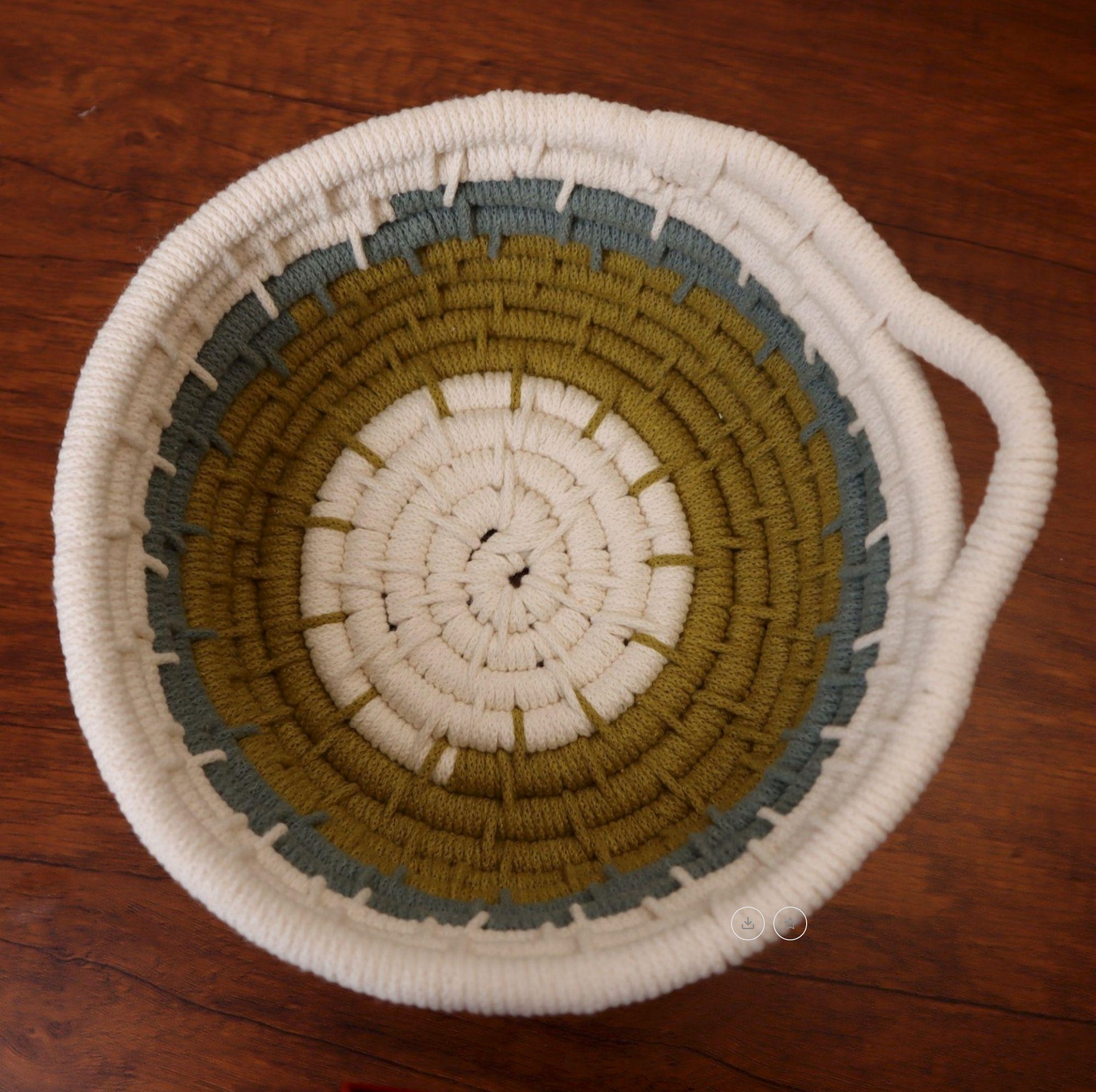 Coiled Basket Pattern | Easy Rope Basket DIY Tutorial (Digital PDF Pattern) product image (4)
