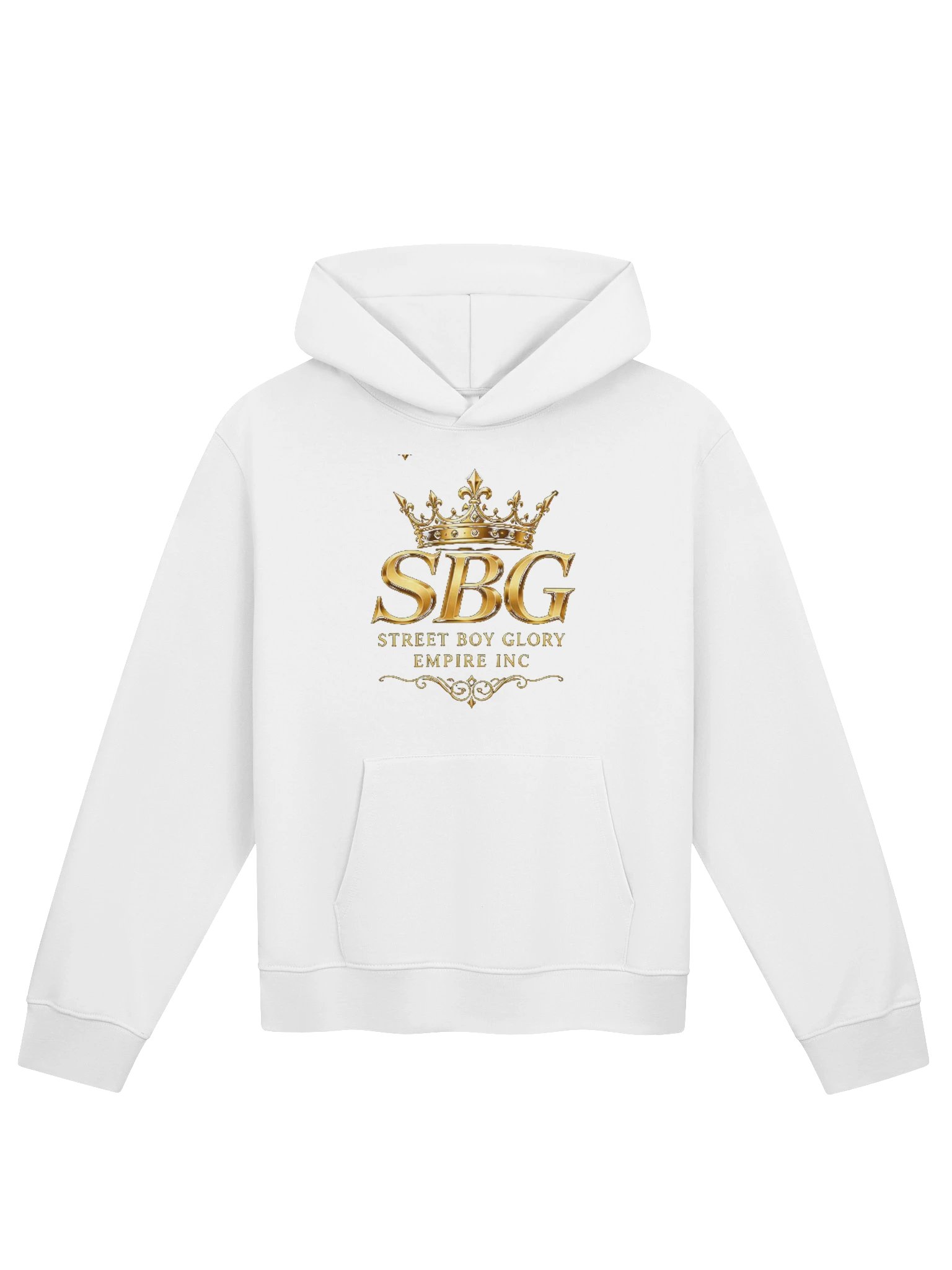 Street Boy Glory Empire Crowned Wordmark Hoodie | Bella+Canvas Oversized product image (1)
