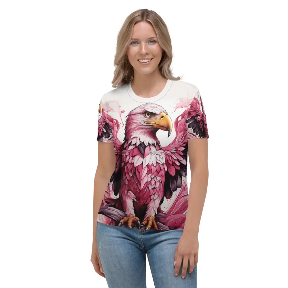 Pink eagle art product image (3)