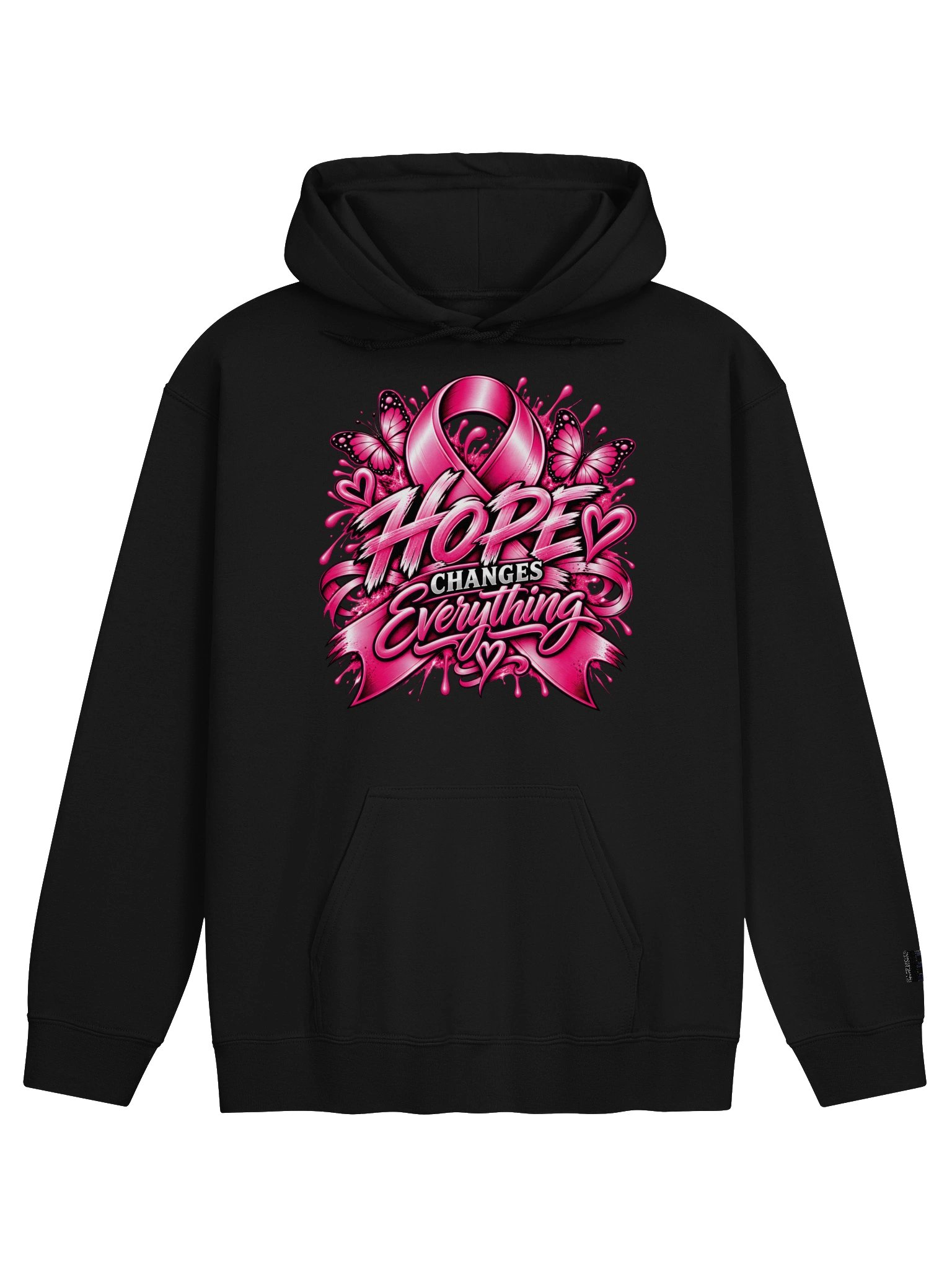 Blacktop Brand Breast Cancer Awareness Hoodie product image (7)