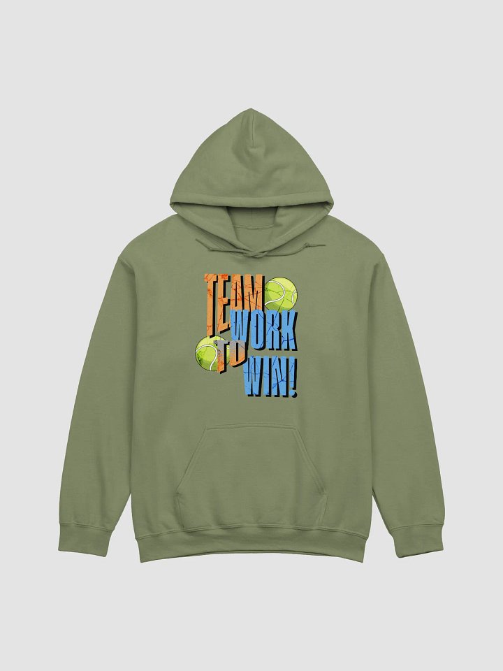 Team Work To Win Tennis Winning Spirit Hoodie product image (13)