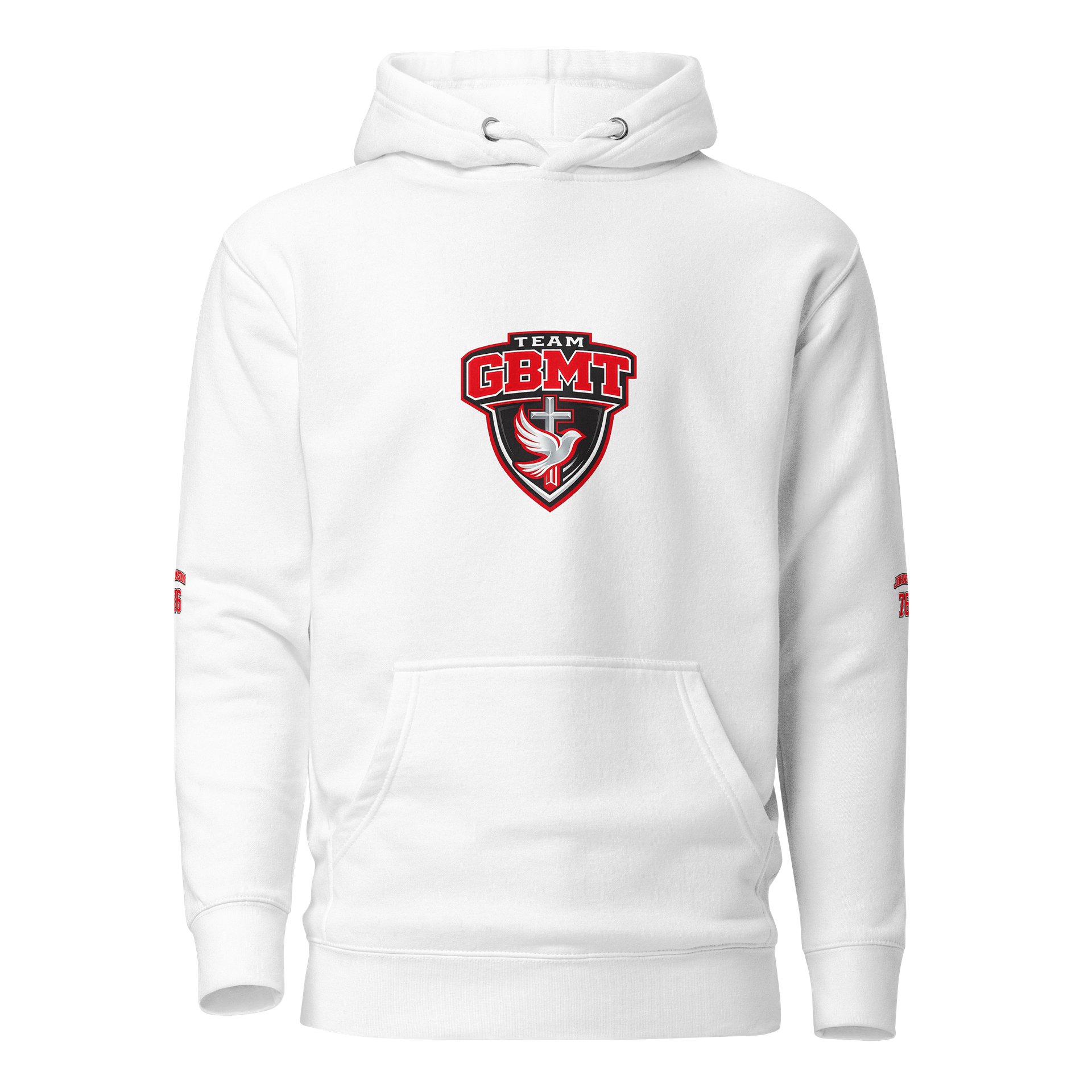 TEAM GBMT White Signature Hoodie product image (1)