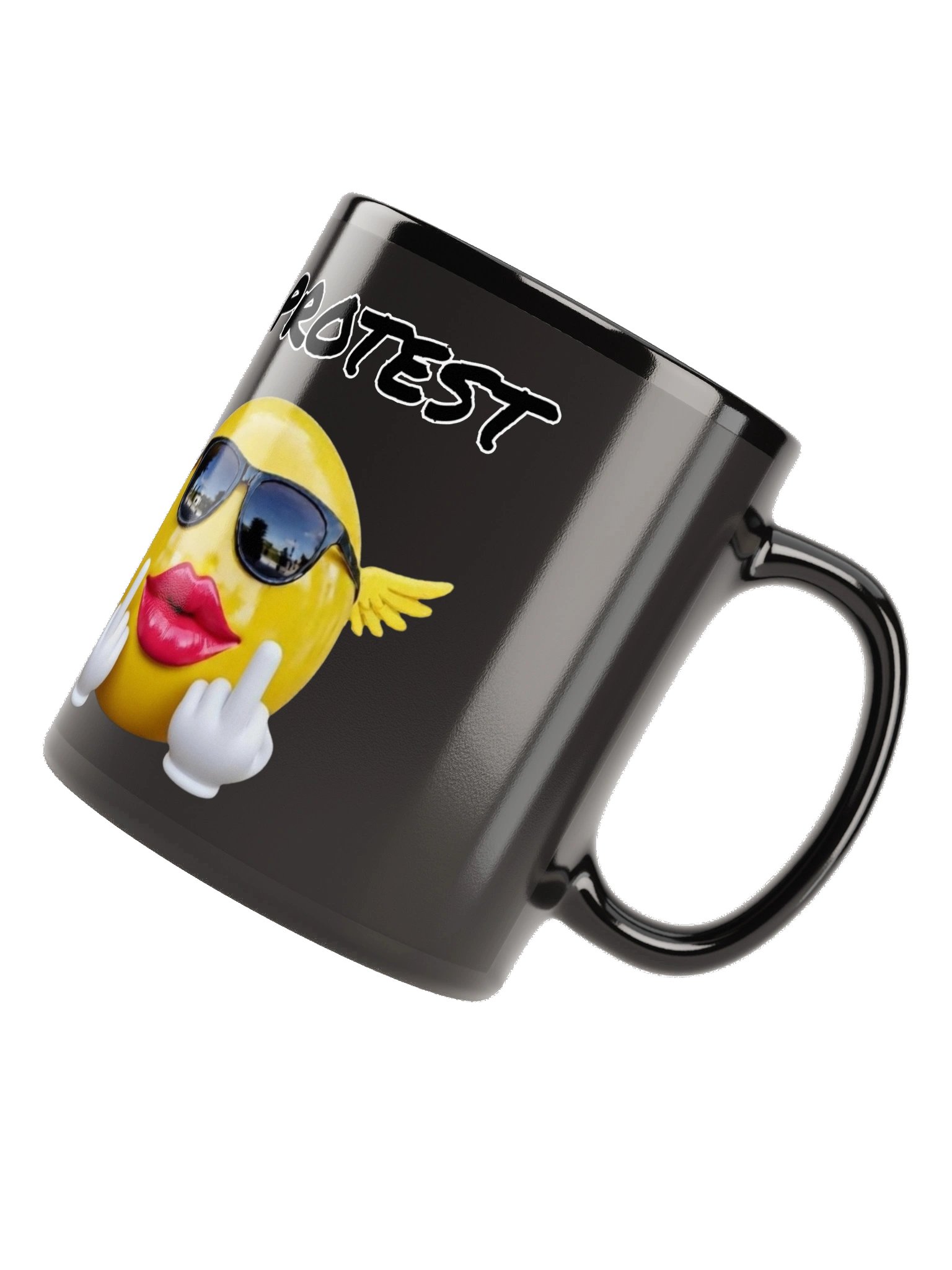 Blank Square Protest Glossy Mug product image (11)