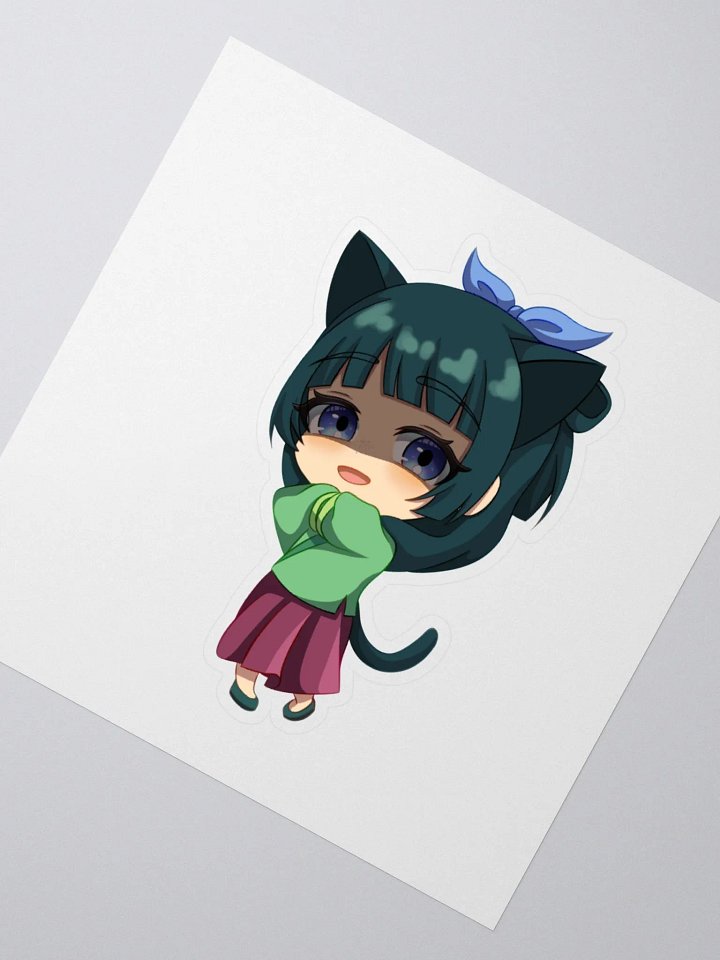 Chibi Maomao Cat Kiss Cut Stickers product image (5)