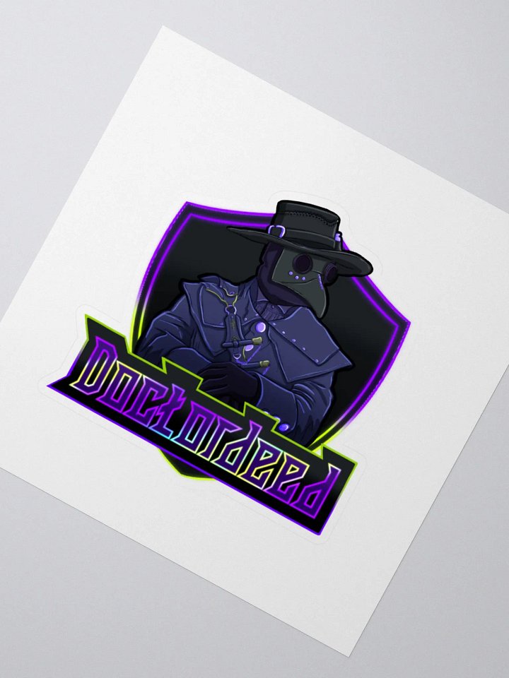 Doc Kiss Cut Stickers product image (2)