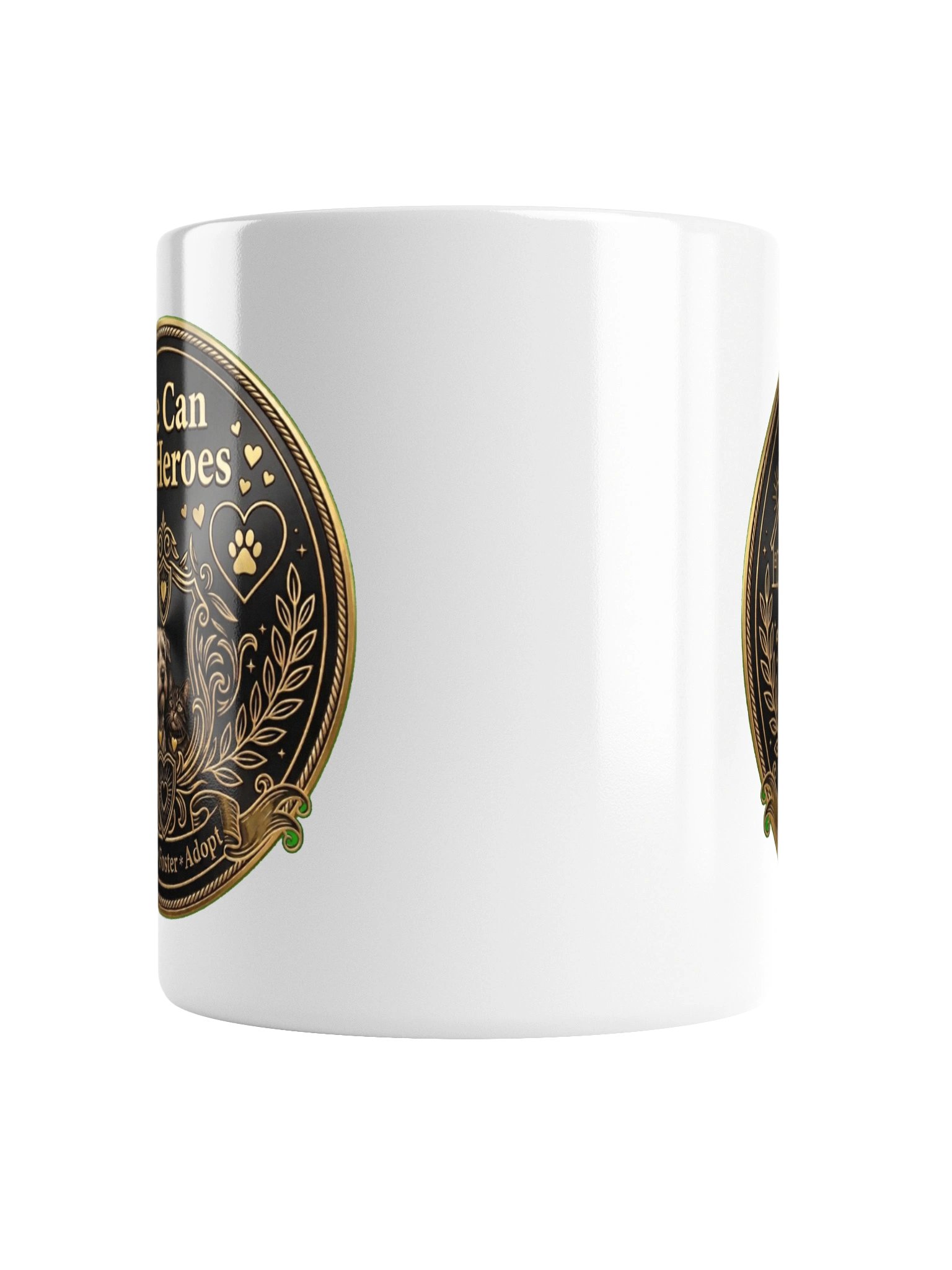 We Can Be Heroes Rescue White Glossy Mug product image (6)