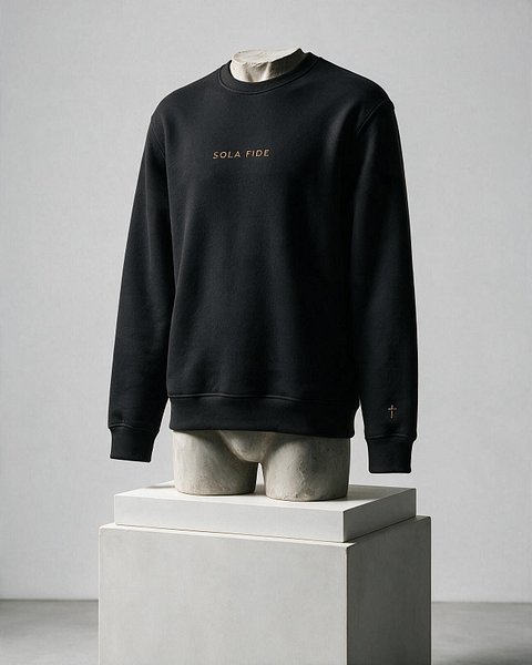 SOLA FIDE OGANIC CREWNECK