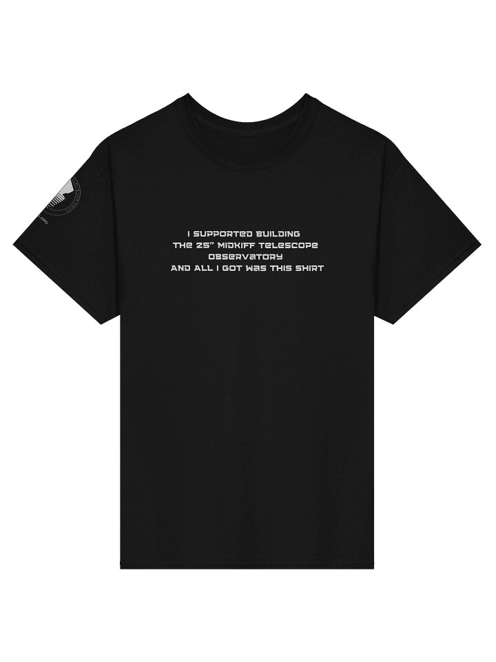 Special Edition: Midkiff Telescope TShirt (white print) product image (1)
