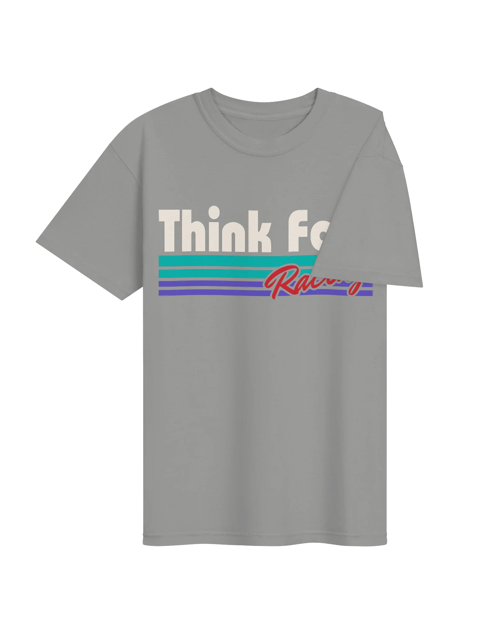 Think Fast Racing Heritage Tee - Grey product image (4)