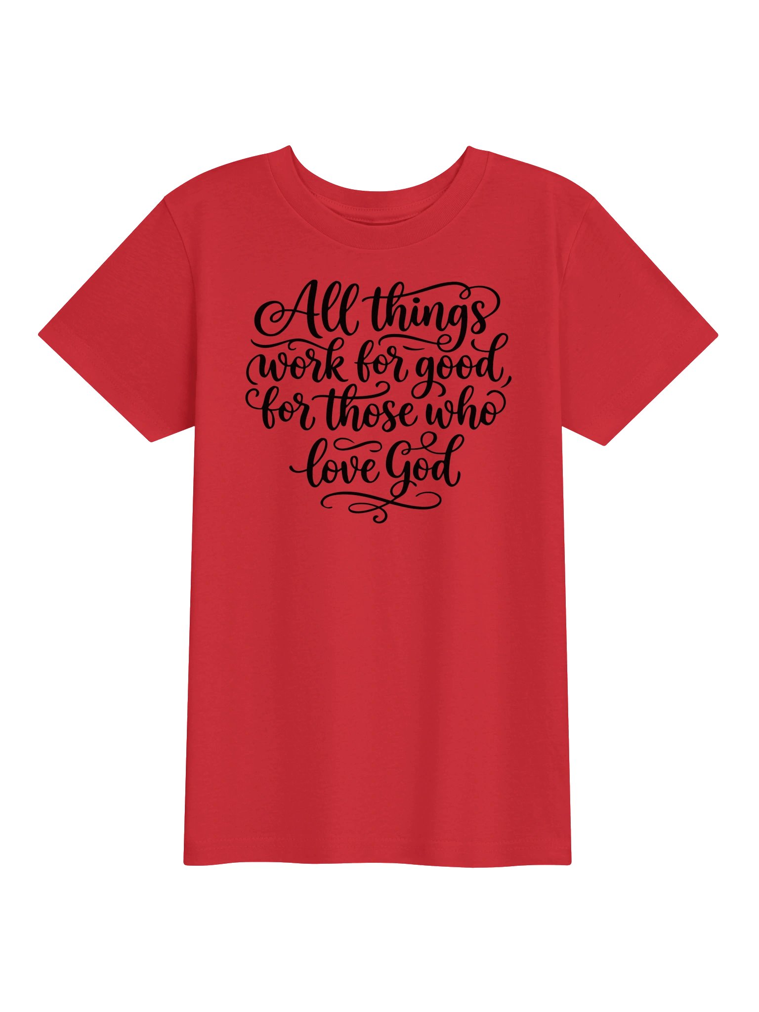 All Things Work for Good Youth Tee product image (3)