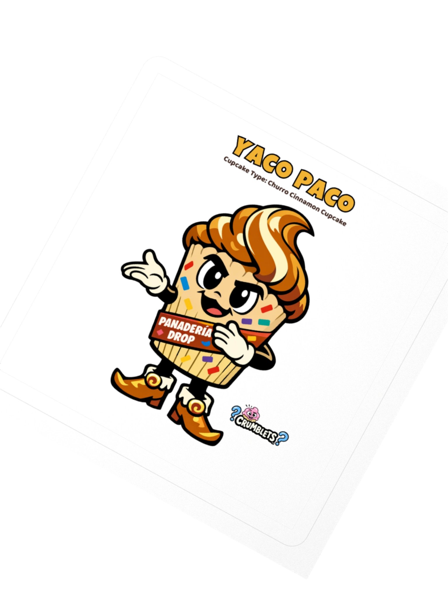 Crumblets Sticker - Yaco Paco product image (2)
