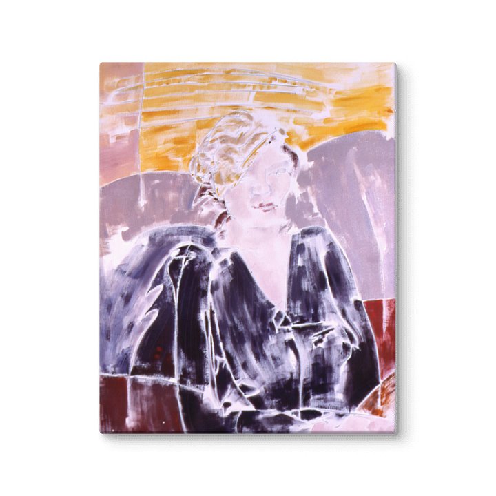 Woman Reading 34x26 (1984) on canvas (24" x 30") product image (2)