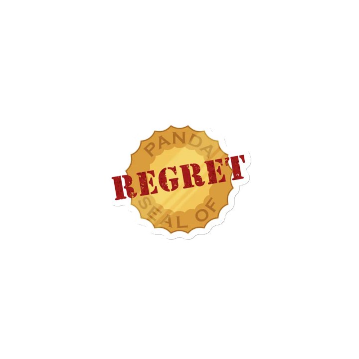 Panda Seal of Regret Magnet product image (1)
