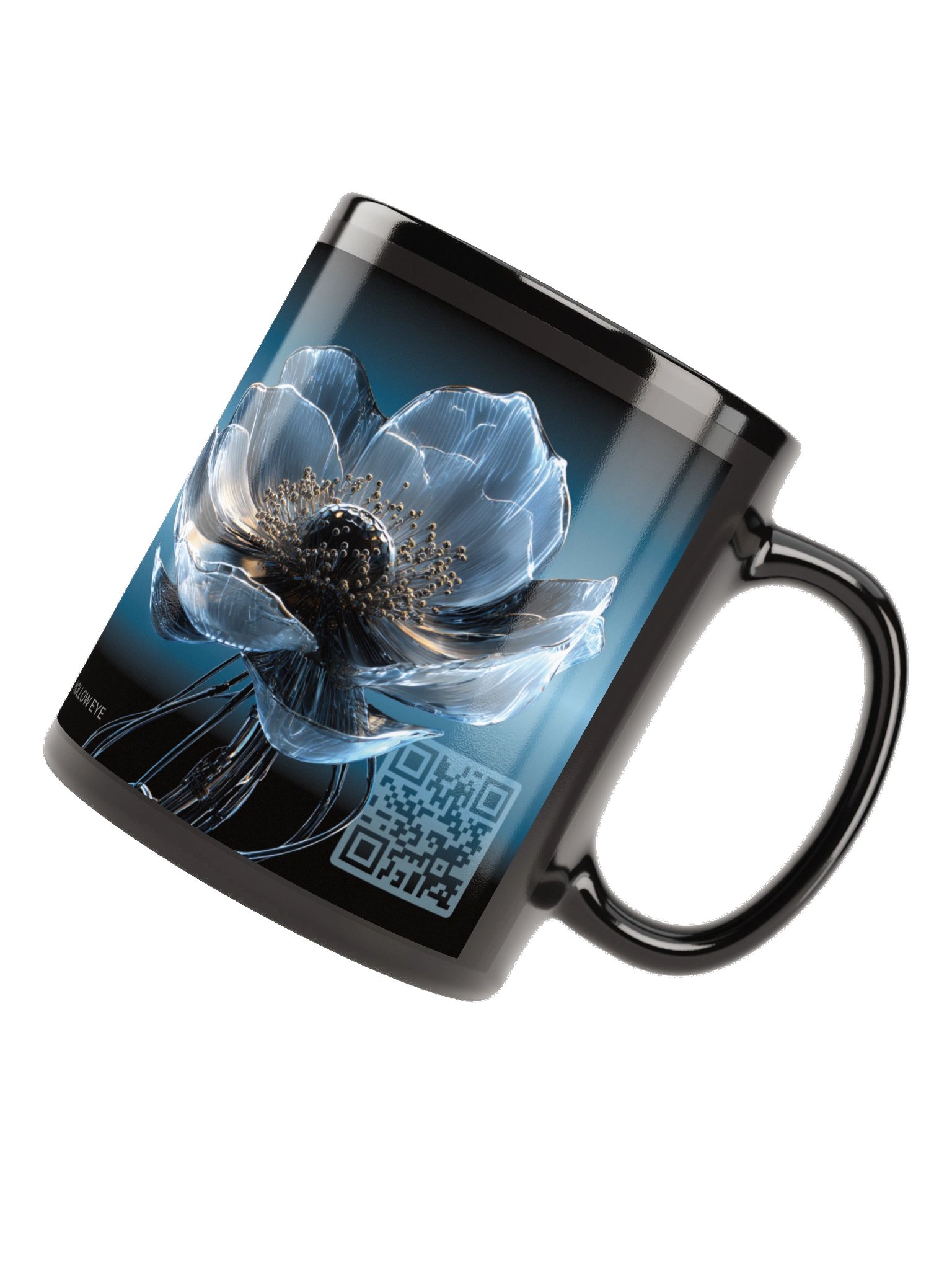 Hollow Eye, Black Glossy Mug + Daily Poetry Experience [AUDIO] product image (7)
