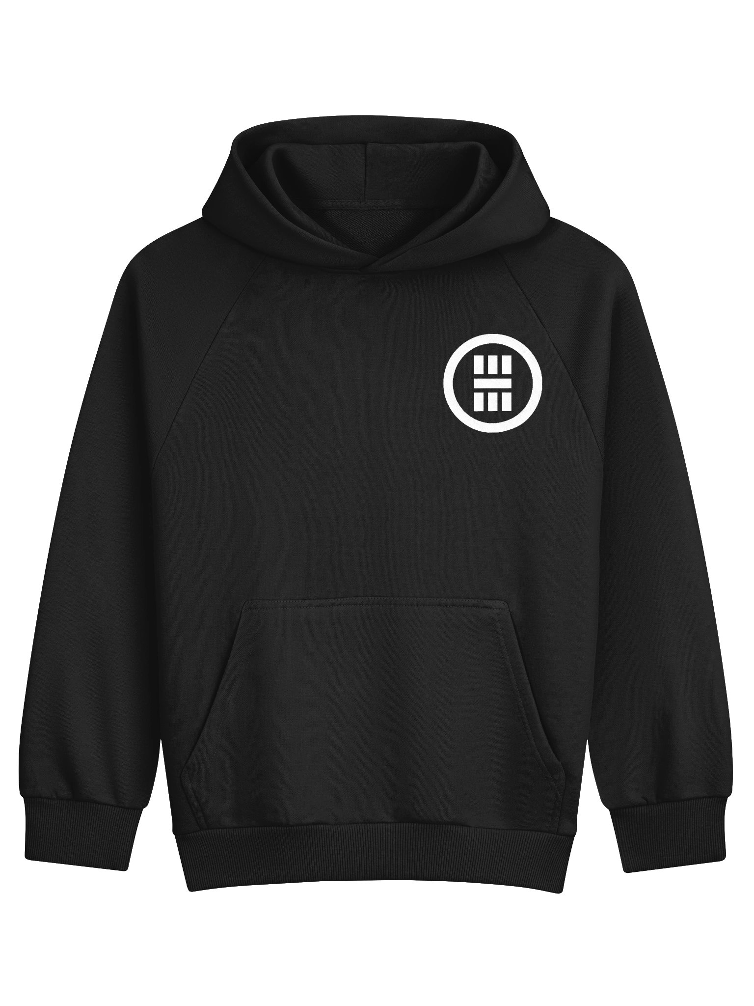 NAKAMA Embroidered Kamon Heavy Hoodie (white/black) product image (1)
