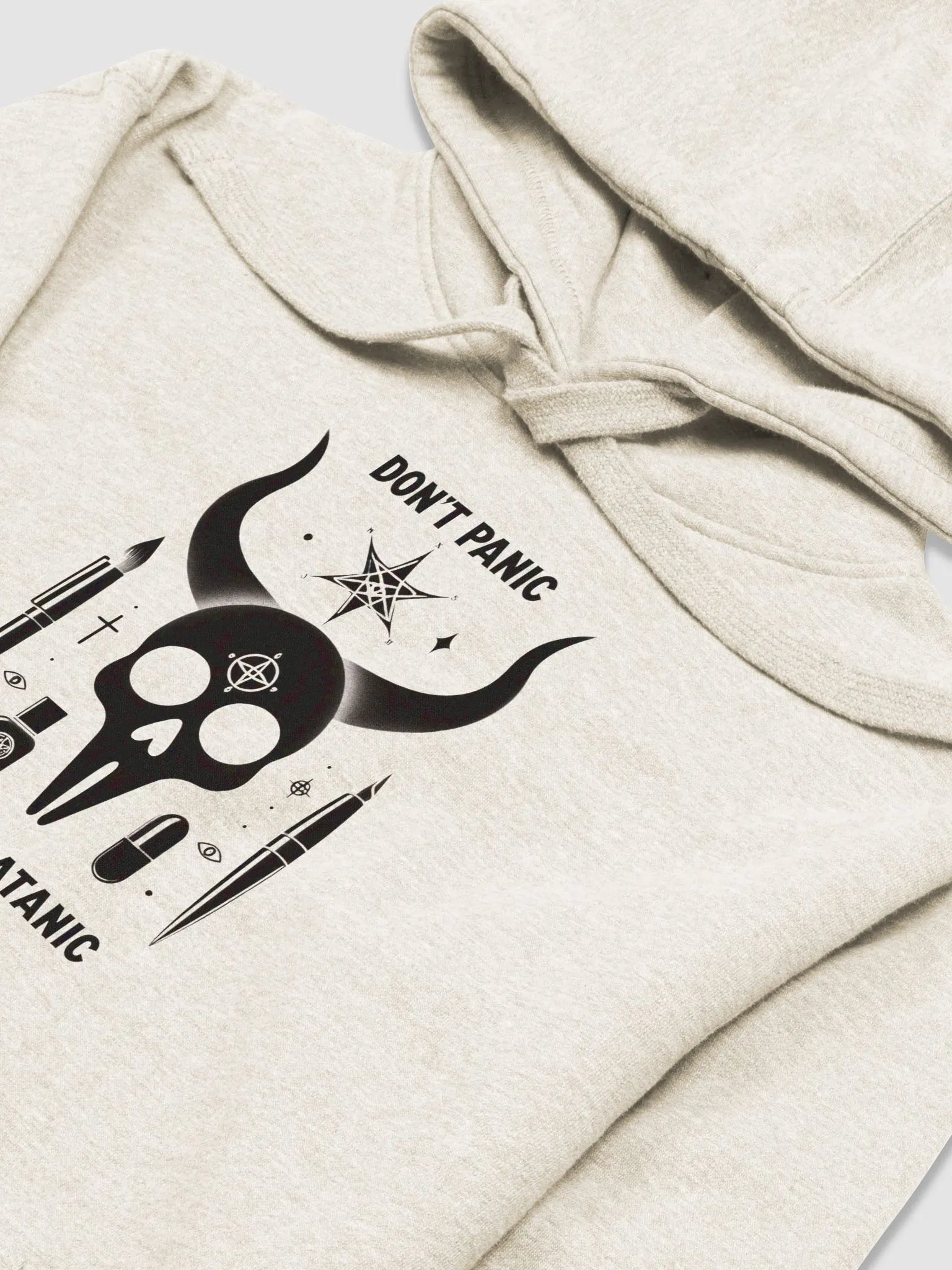 DONT PANIC, I'M NOT SATANIC - Unisex Hoodie product image (3)