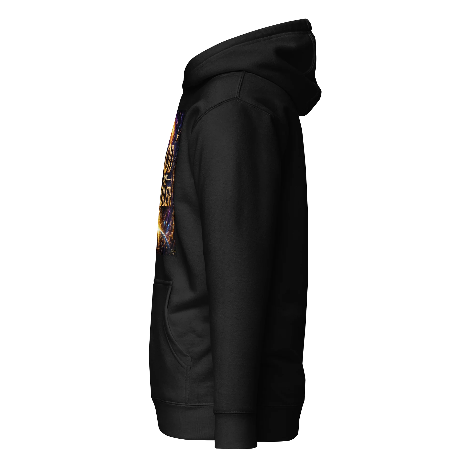 God Is My Handler Unisex Cotton Hoodie product image (3)