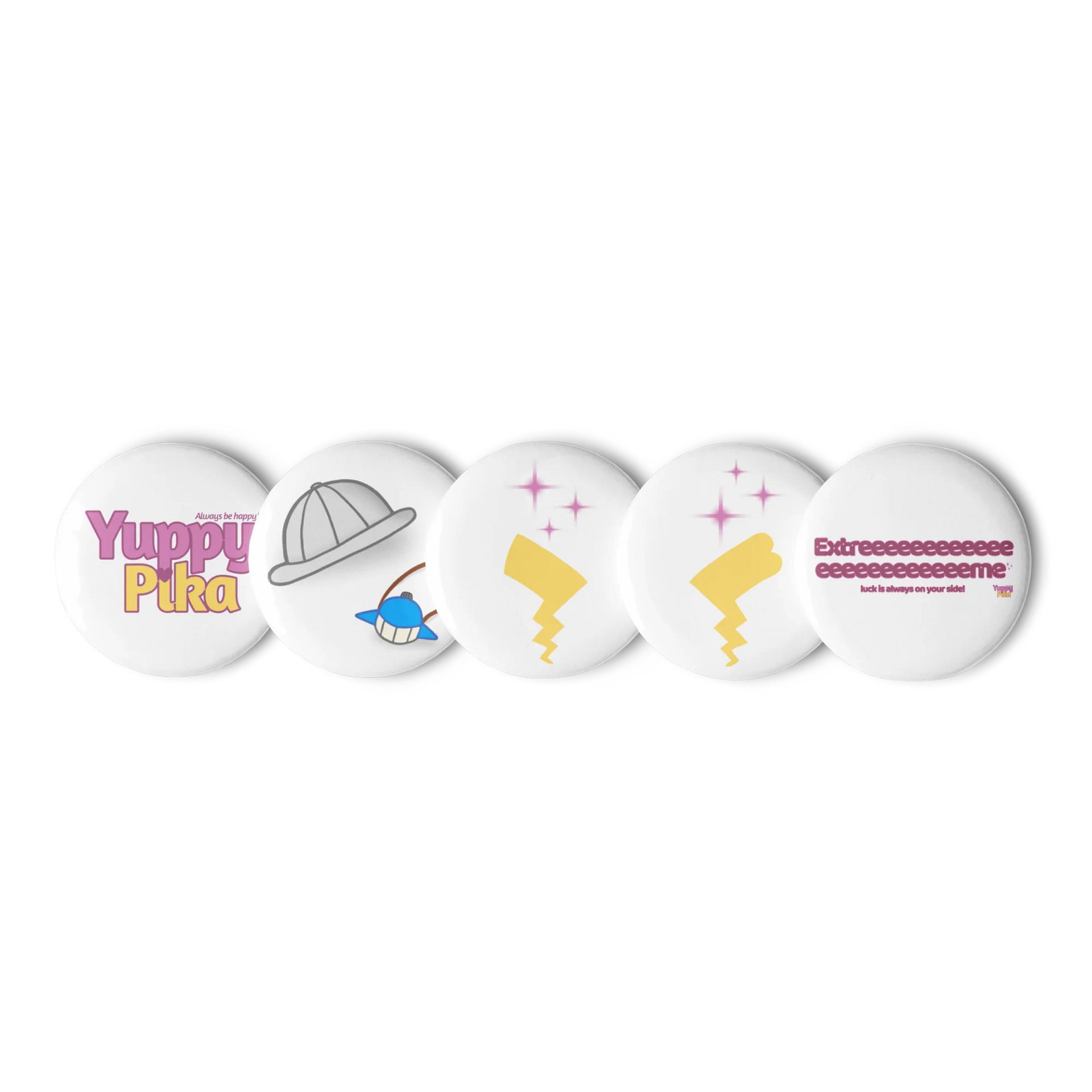 YuppyPika Design Pinback Buttons product image (1)