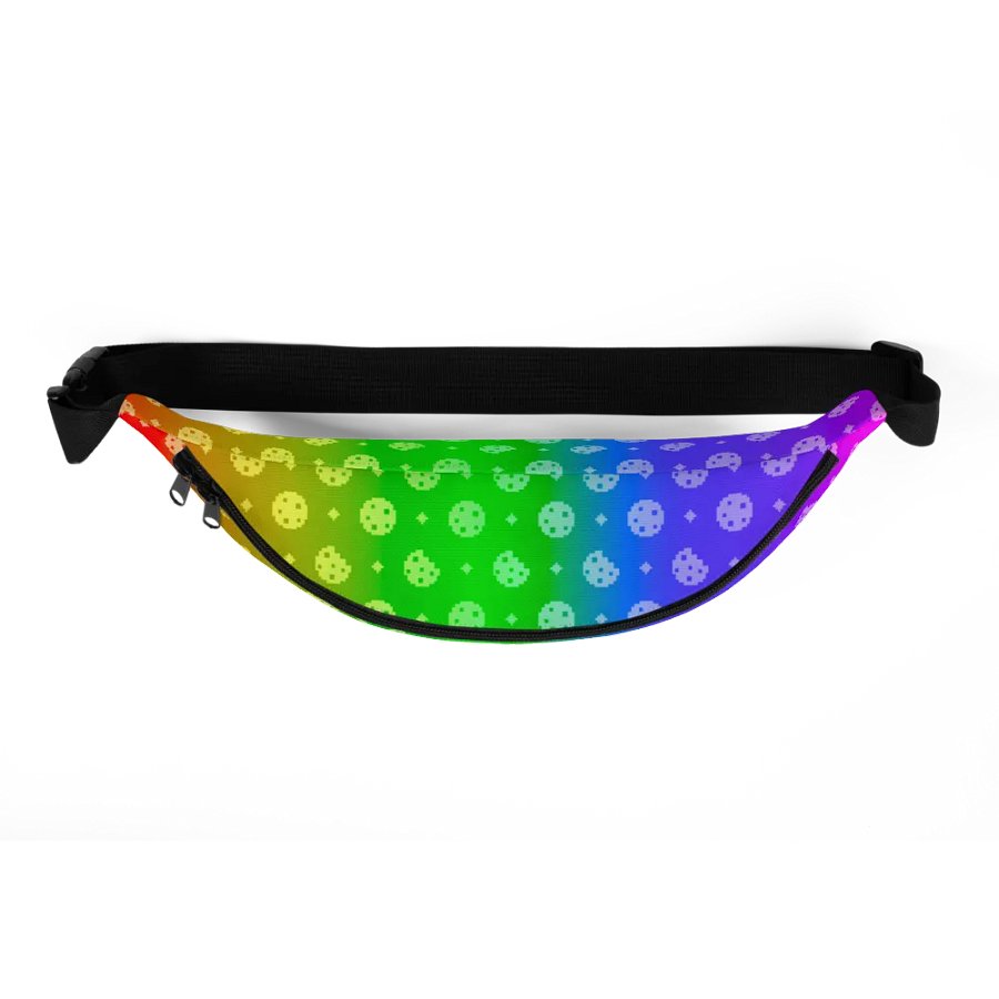8-Bit Cookie Pattern-Rainbow Fanny Pack product image (9)