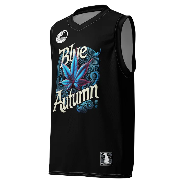 "Blue Autumn" ~ Grunge | Basketball Jersey product image (1)