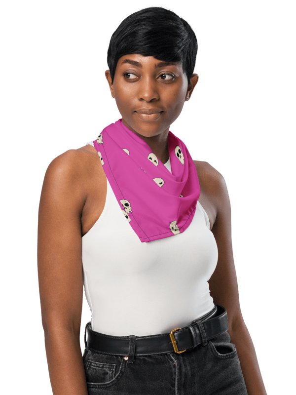 Skully Bandana (pink) product image (7)