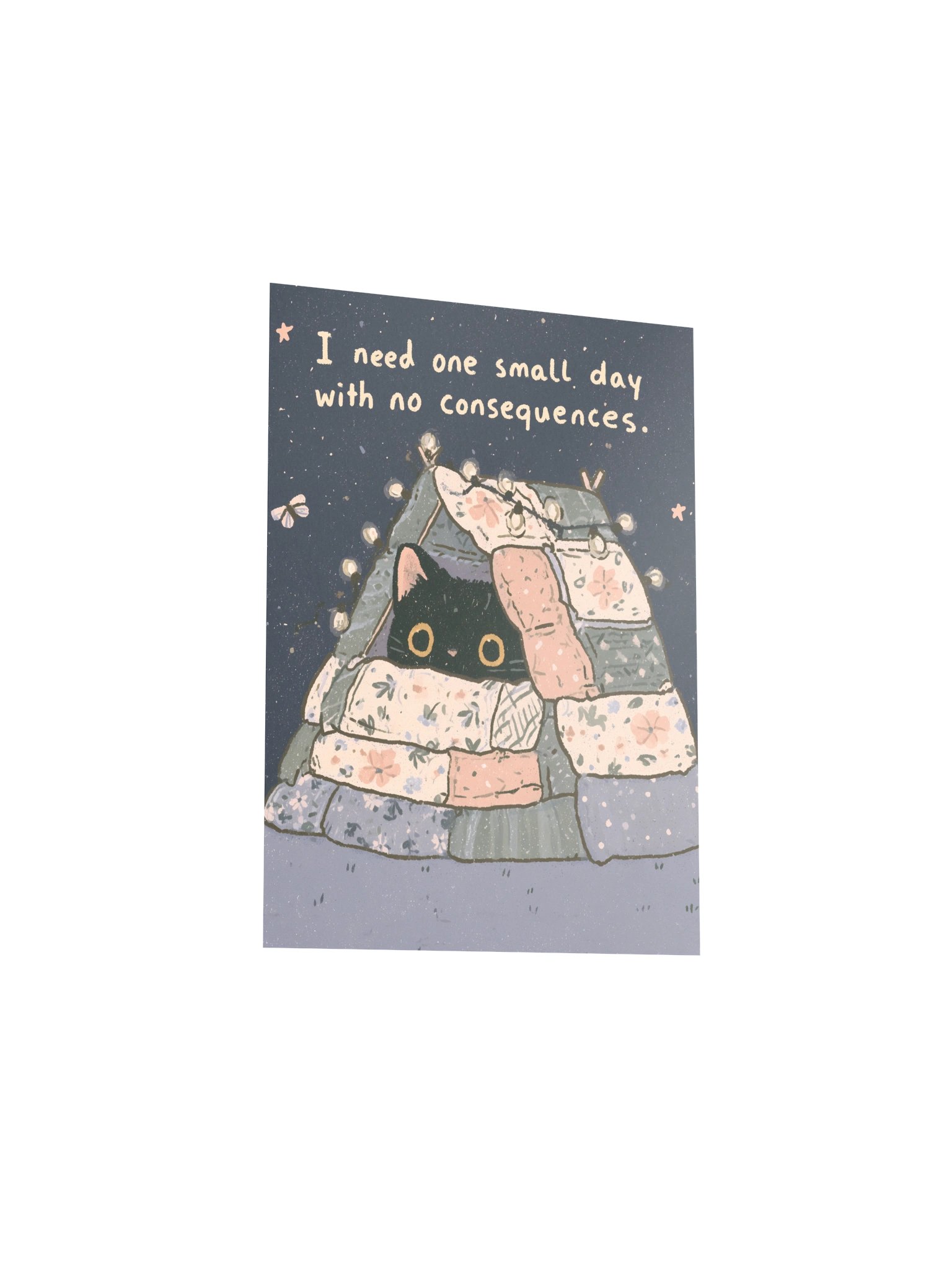 No Consequences Cat Fort Poster product image (21)