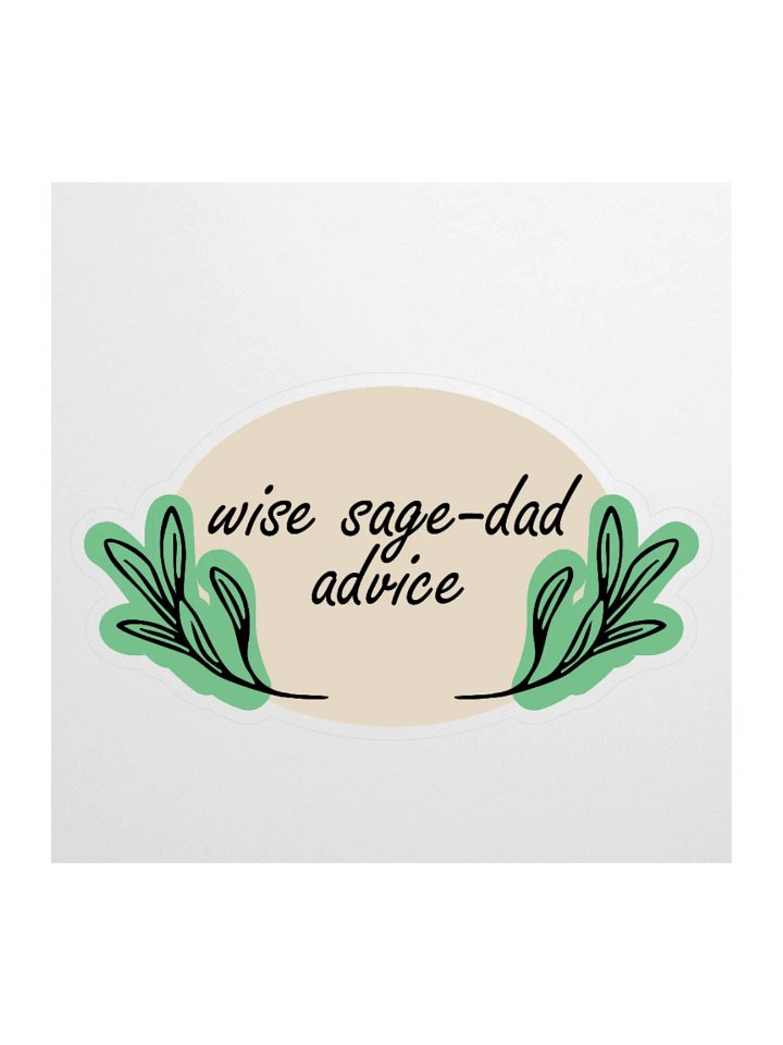 Sage-Dad Sticker product image (3)