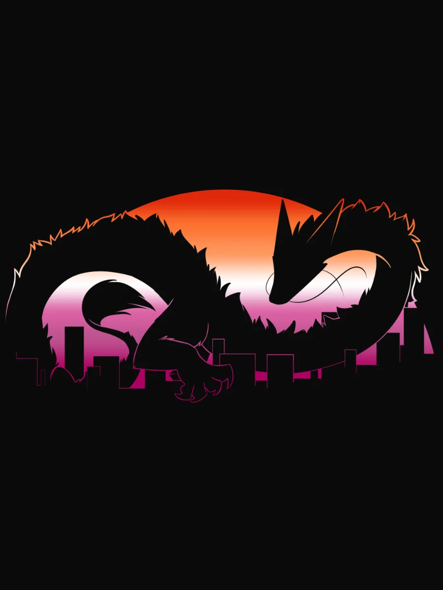 Lesbian Dragon T-Shirt product image (1)