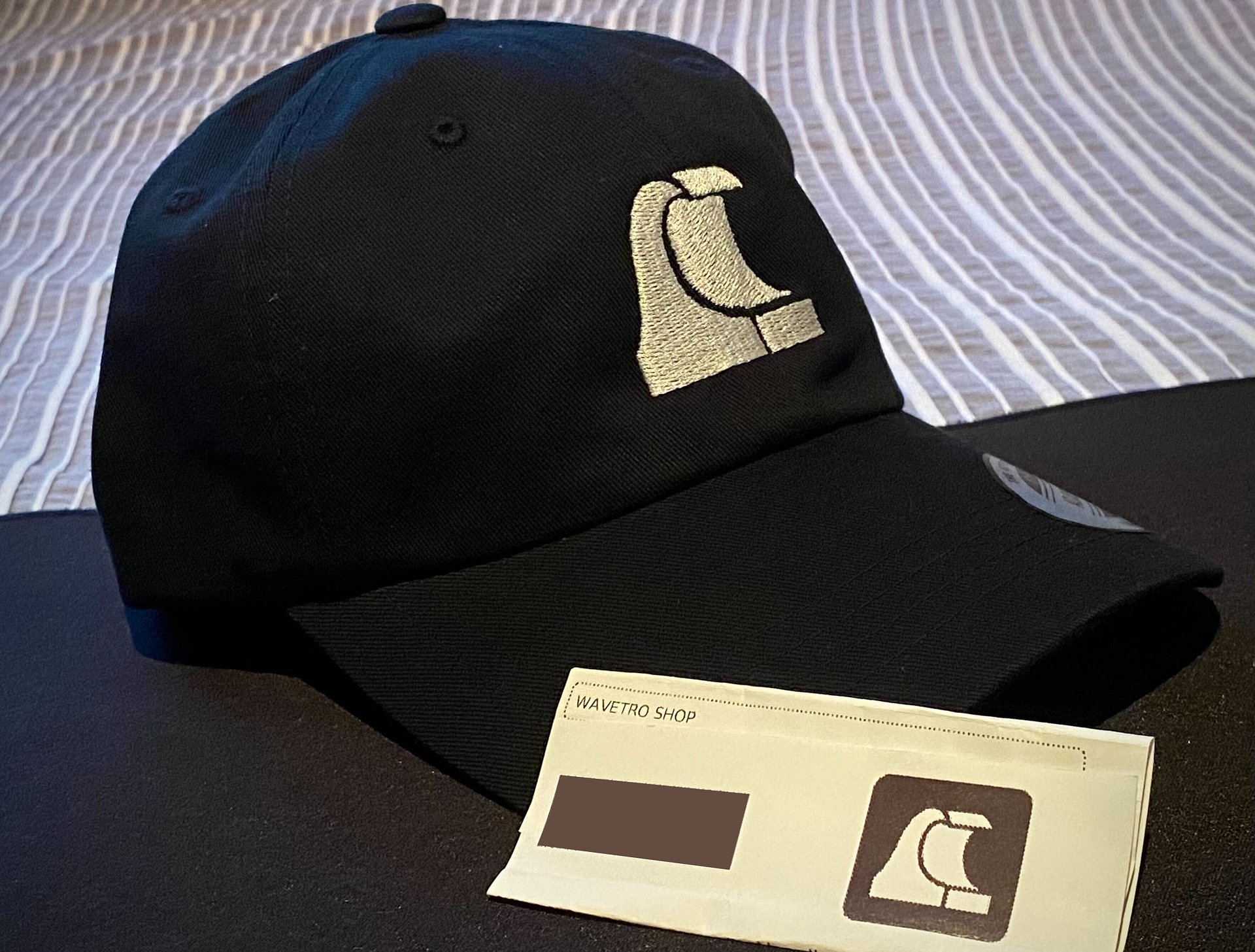 Wavetro Hat (Black Logo) product image (5)
