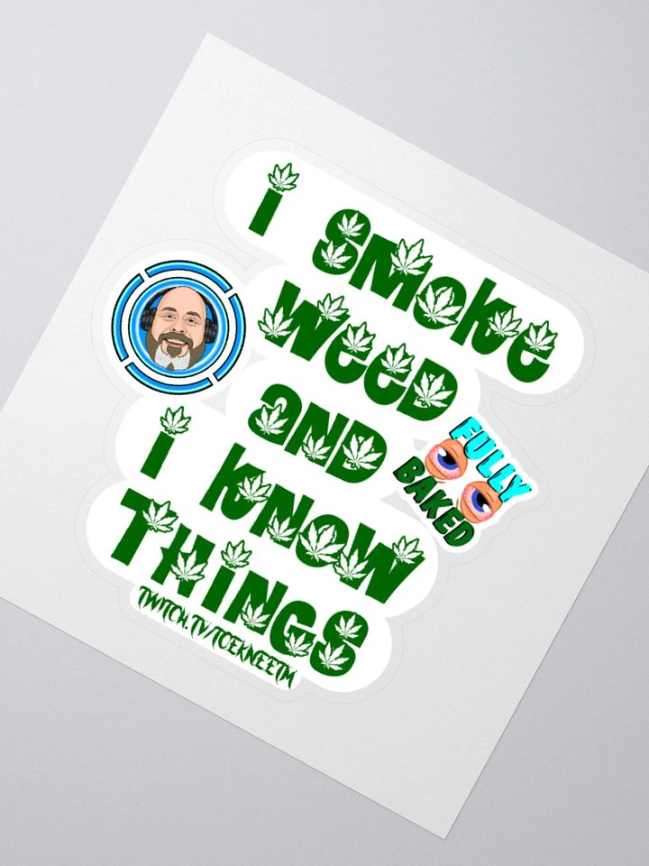 I Know Things Sticker product image (2)