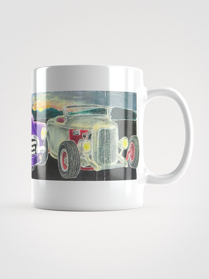 A Century of Rides on White Glossy Mug product image (2)