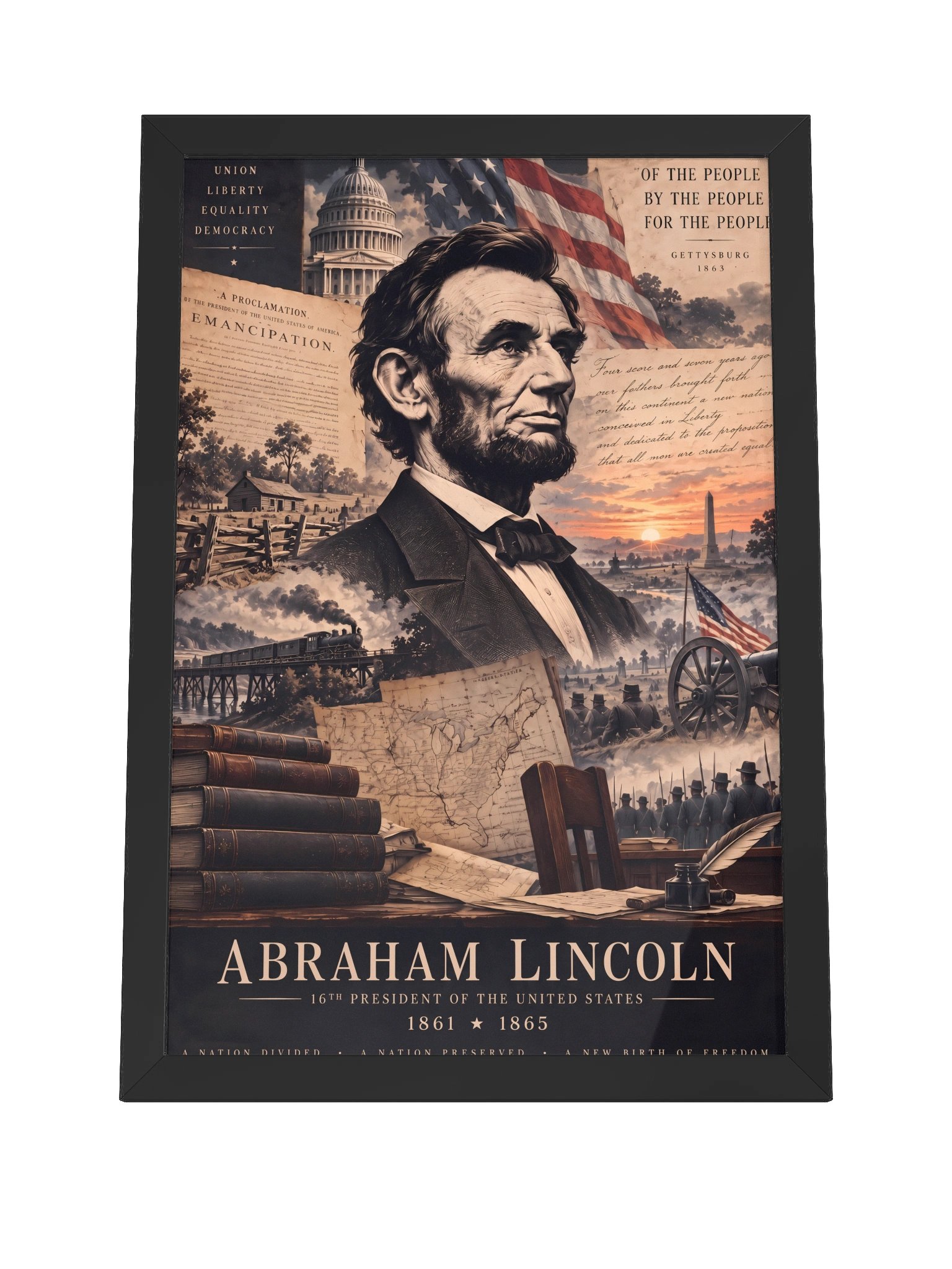 Abraham Lincoln History Poster product image (6)