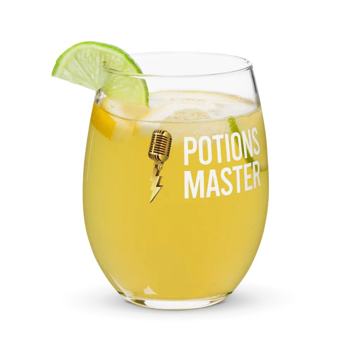 'Potions Master' Stemless Glass product image (1)