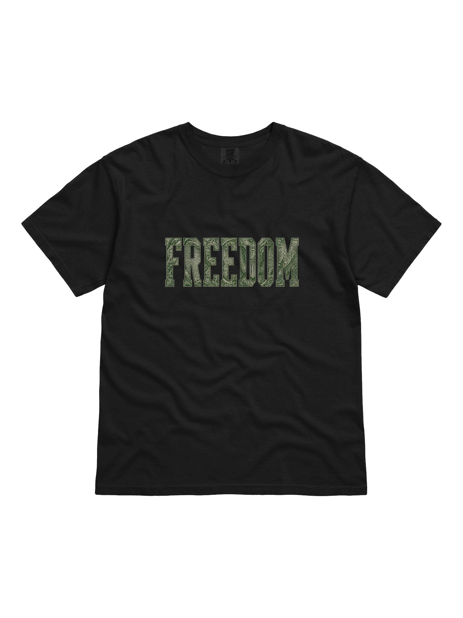 FREEDOM Currency Print T-Shirt product image (2)
